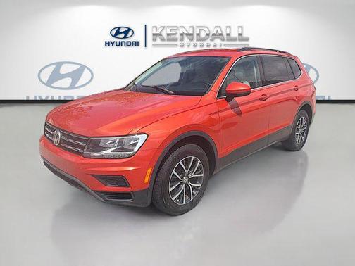 Orange Metallic 2019 Volkswagen Tiguan 2.0T SE