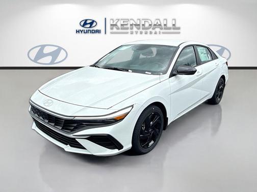 Serenity White 2026 Hyundai ELANTRA Sport