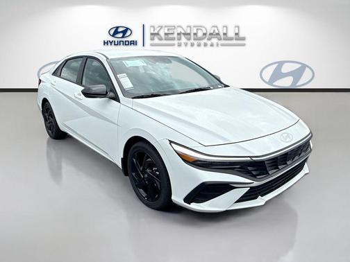 Serenity White 2026 Hyundai ELANTRA Sport