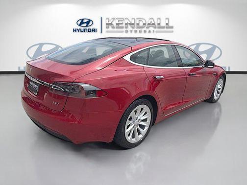 Red Multi-Coat 2017 Tesla Model S 75D