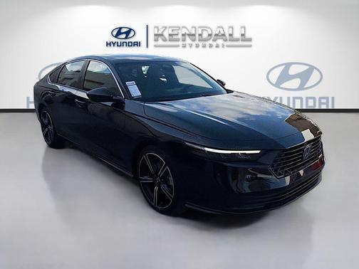 Crystal Black Pearl 2025 Honda Accord Hybrid Sport
