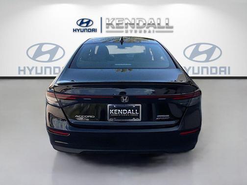 Crystal Black Pearl 2025 Honda Accord Hybrid Sport