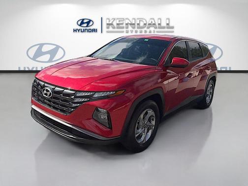 Calypso Red 2022 Hyundai TUCSON SE