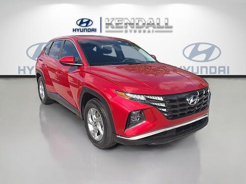 Calypso Red 2022 Hyundai TUCSON SE