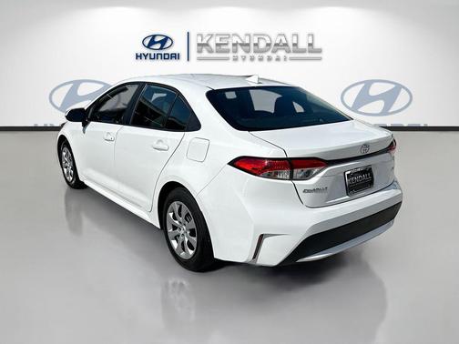 White 2022 Toyota Corolla LE