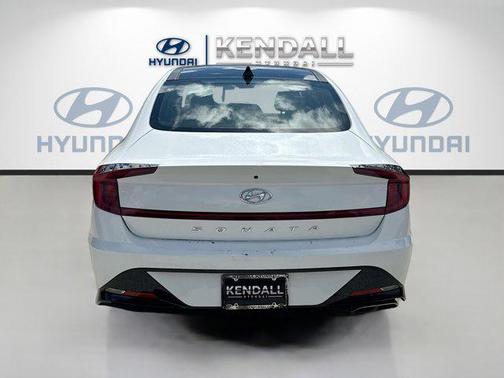 Quartz White 2021 Hyundai SONATA SEL