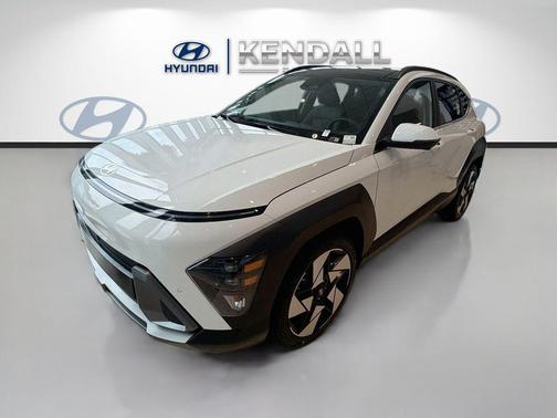 Atlas White 2026 Hyundai KONA Limited