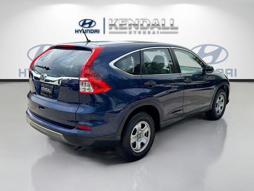Blue 2015 Honda CR-V LX