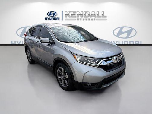 Gray 2019 Honda CR-V EX