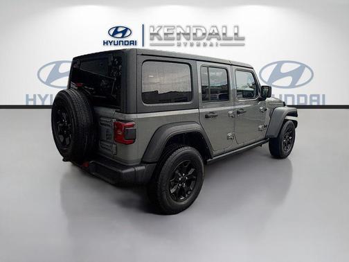 Sting-Gray Clearcoat 2023 Jeep Wrangler Willys