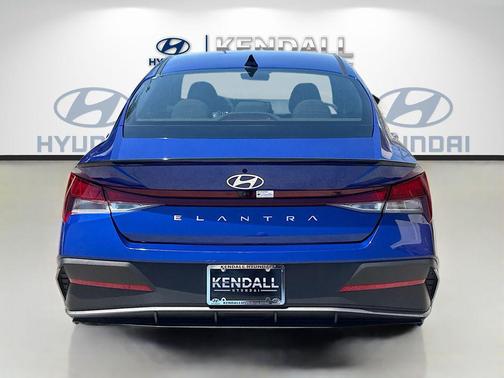 Intense Blue 2025 Hyundai ELANTRA Sport
