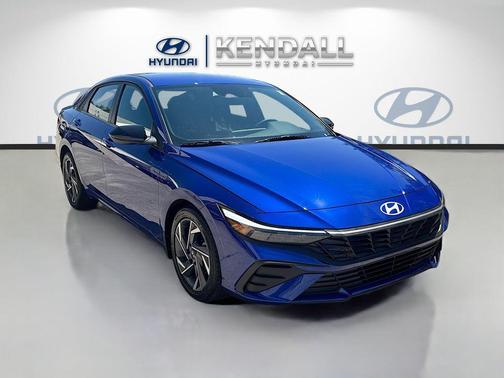 Intense Blue 2025 Hyundai ELANTRA Sport
