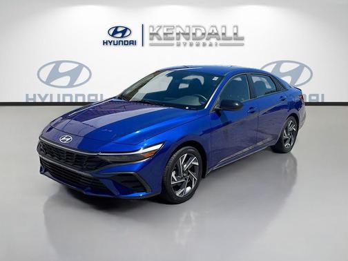 Intense Blue 2025 Hyundai ELANTRA Sport