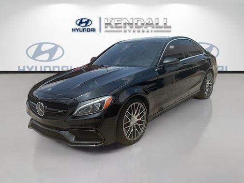 Black 2018 Mercedes-Benz AMG C 63 S