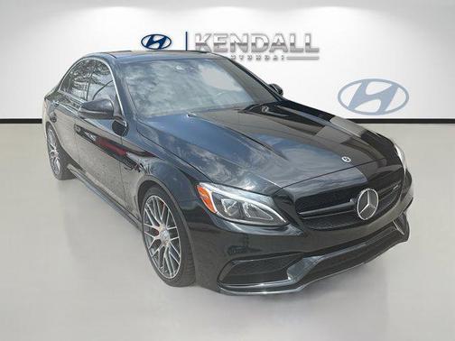 Black 2018 Mercedes-Benz AMG C 63 S