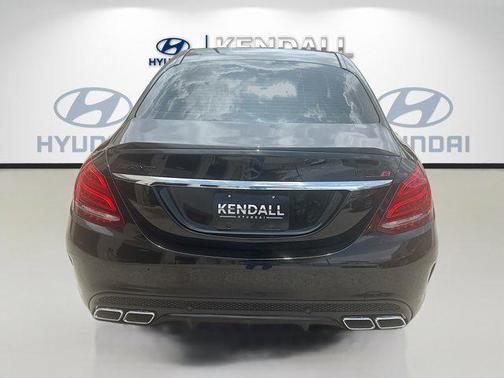 Black 2018 Mercedes-Benz AMG C 63 S