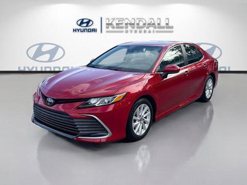 Supersonic Red 2023 Toyota Camry LE