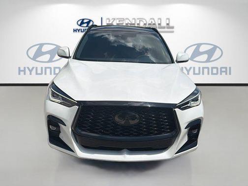 Radiant White 2023 INFINITI QX50 SPORT