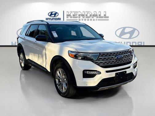 OXFORD WHITE 2024 Ford Explorer Limited