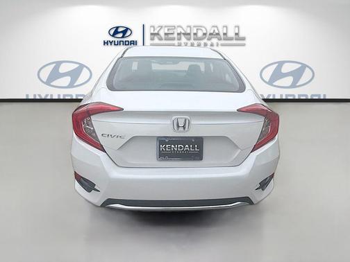 Platinum White Pearl 2021 Honda Civic LX