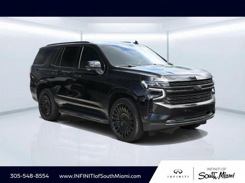 Black 2021 Chevrolet Tahoe Premier
