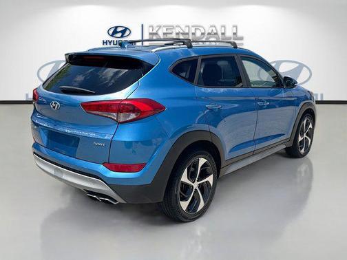 Caribbean Blue 2018 Hyundai TUCSON Sport