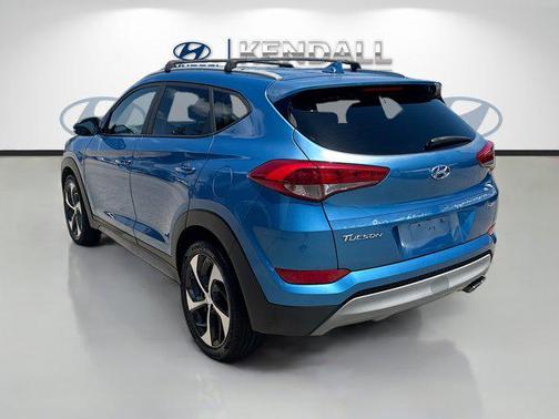 Caribbean Blue 2018 Hyundai TUCSON Sport