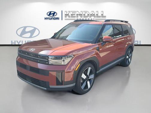 Terracotta Orange 2025 Hyundai SANTA FE Limited