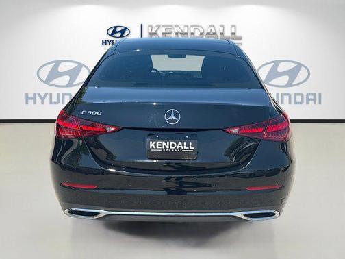 Black 2025 Mercedes-Benz C-Class C 300