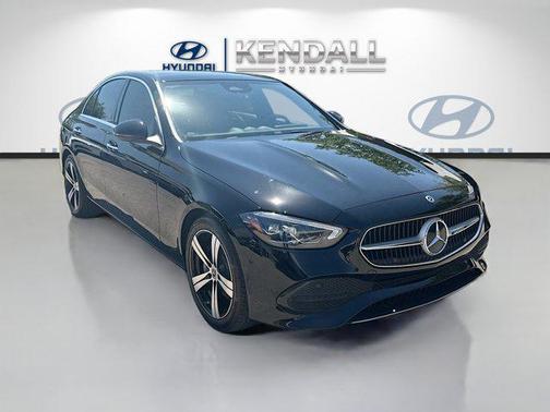 Black 2025 Mercedes-Benz C-Class C 300