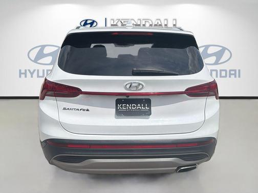 Quartz White 2022 Hyundai SANTA FE SE