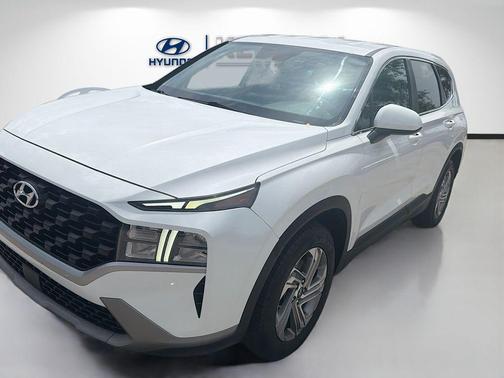 Quartz White 2022 Hyundai SANTA FE SE