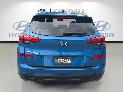 Aqua Blue 2021 Hyundai TUCSON Value