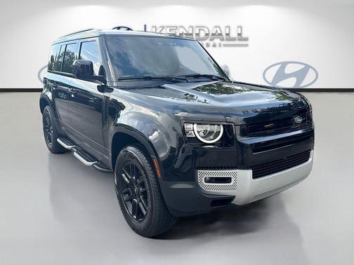 Santorini Black Metallic 2023 Land Rover Defender 110 S