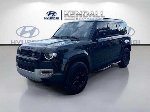 Santorini Black Metallic 2023 Land Rover Defender 110 S