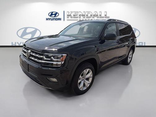 Deep Black Pearl 2019 Volkswagen Atlas 3.6L SE w/Technology