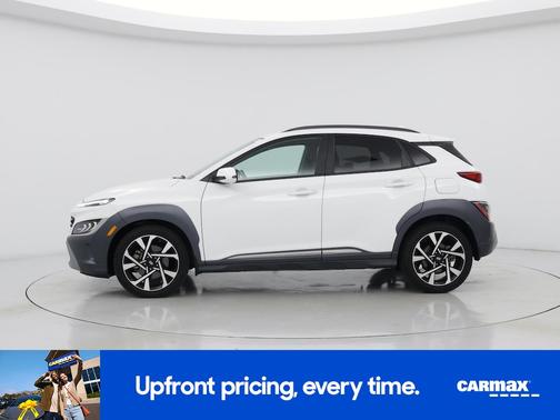 White 2023 Hyundai KONA Limited