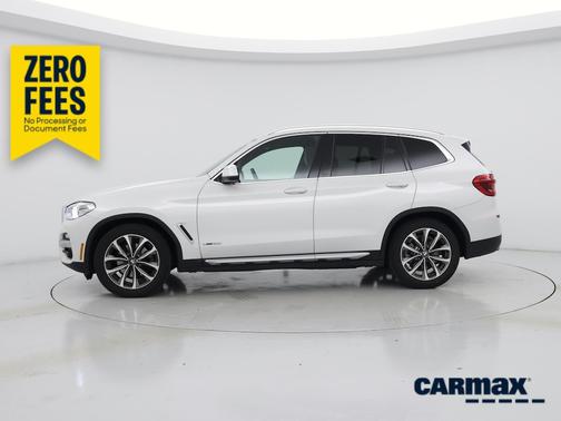 White 2018 BMW X3 XDrive30i
