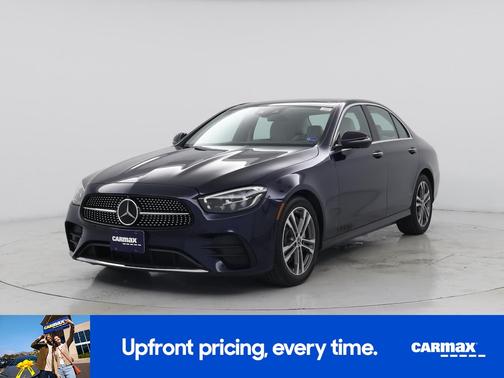 Blue 2021 Mercedes-Benz E-Class
