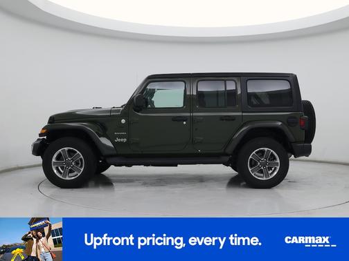 Green 2021 Jeep Wrangler Unlimited Sahara