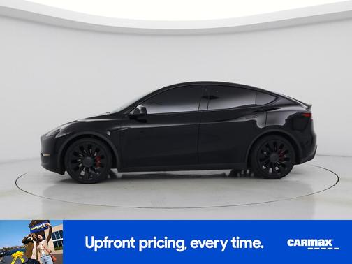 Black 2022 Tesla Model Y Performance