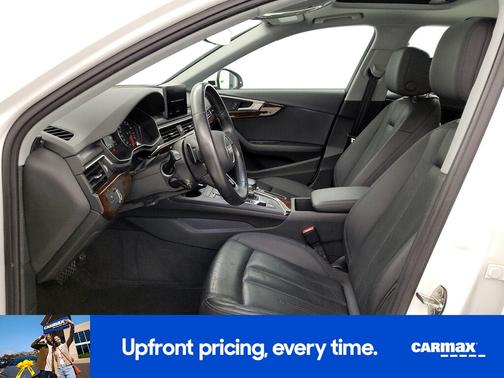 White 2019 Audi A4 Premium