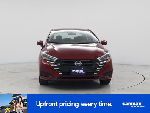 Red 2025 Nissan Versa SV