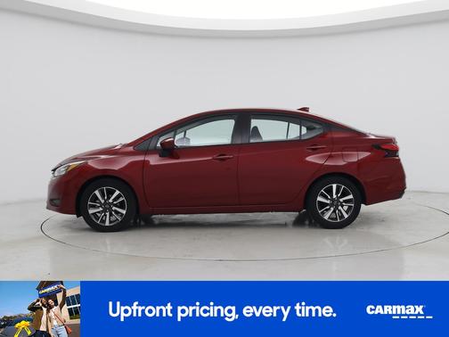 Red 2025 Nissan Versa SV