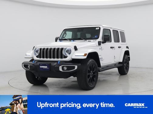 White 2024 Jeep Wrangler 4xe Sahara