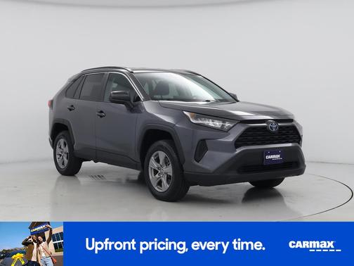 Gray 2022 Toyota RAV4 Hybrid LE
