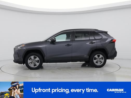 Gray 2022 Toyota RAV4 Hybrid LE