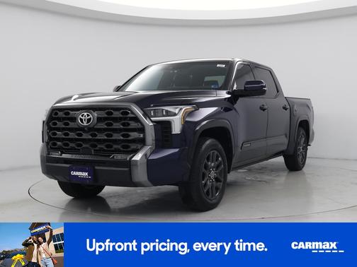 Blue 2023 Toyota Tundra Platinum