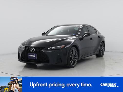 Black 2024 Lexus IS 350 F-Sport