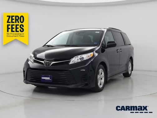 Black 2020 Toyota Sienna LE